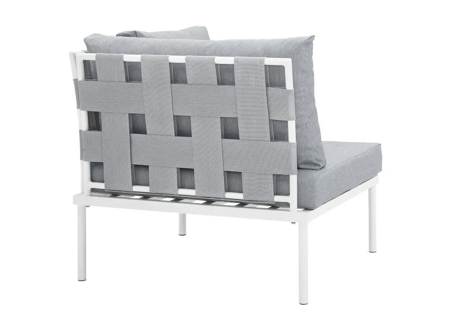 Harmony Outdoor Patio Aluminum Corner Sofa