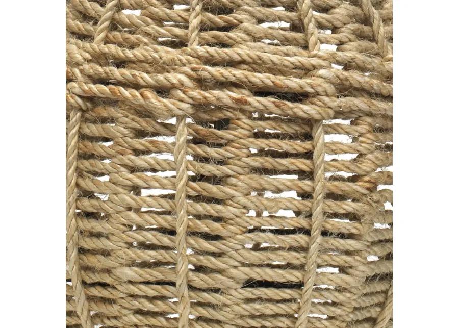 Jute Urn Table Lamp