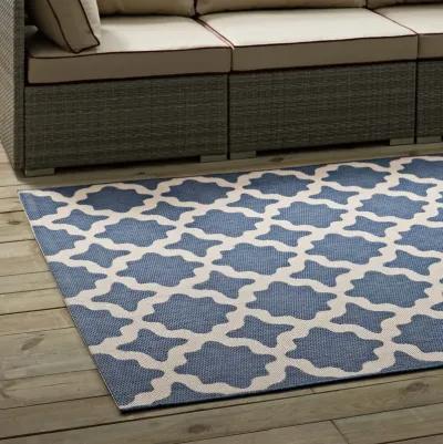 Cerelia Moroccan Trellis 9x12 Indoor and Outdoor Area Rug