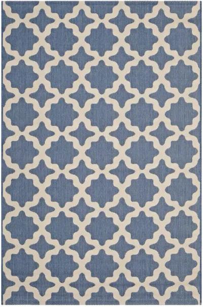 Cerelia Moroccan Trellis 9x12 Indoor and Outdoor Area Rug