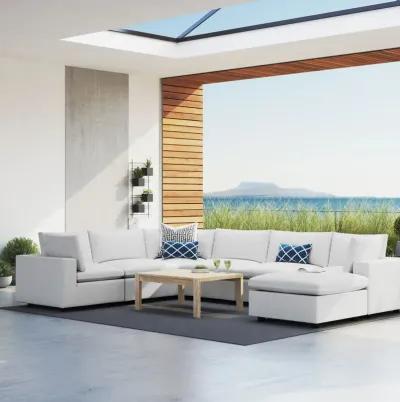 Commix 7-Piece Sunbrella� Outdoor Patio Sectional Sofa