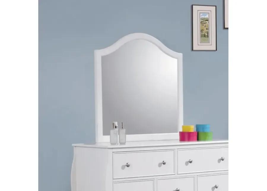 Dieppe Dresser Mirror Cream White