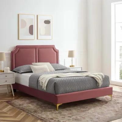 Novi Performance Velvet King Bed