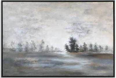 Evening Mist Landscape Art