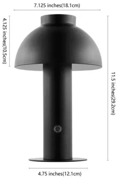 NIARA, 11.5 INCH, BLACK, IRON, RECHARGEABLE LED TABLE LAMP?