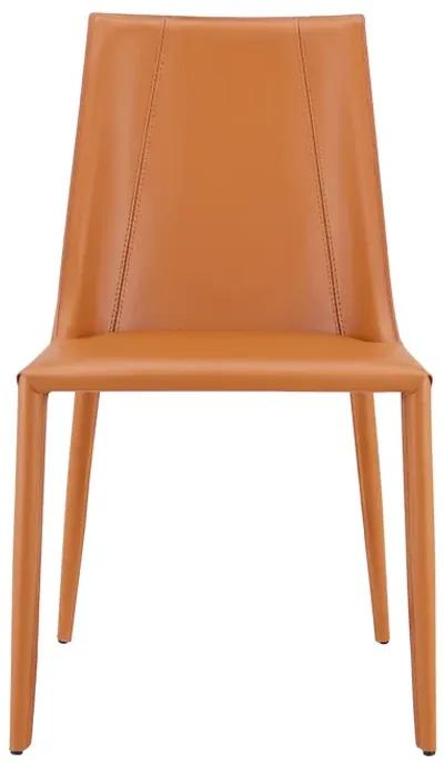 Kalle Side Chair in Cognac - Set of 1