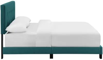 Amira Full Upholstered Fabric Bed