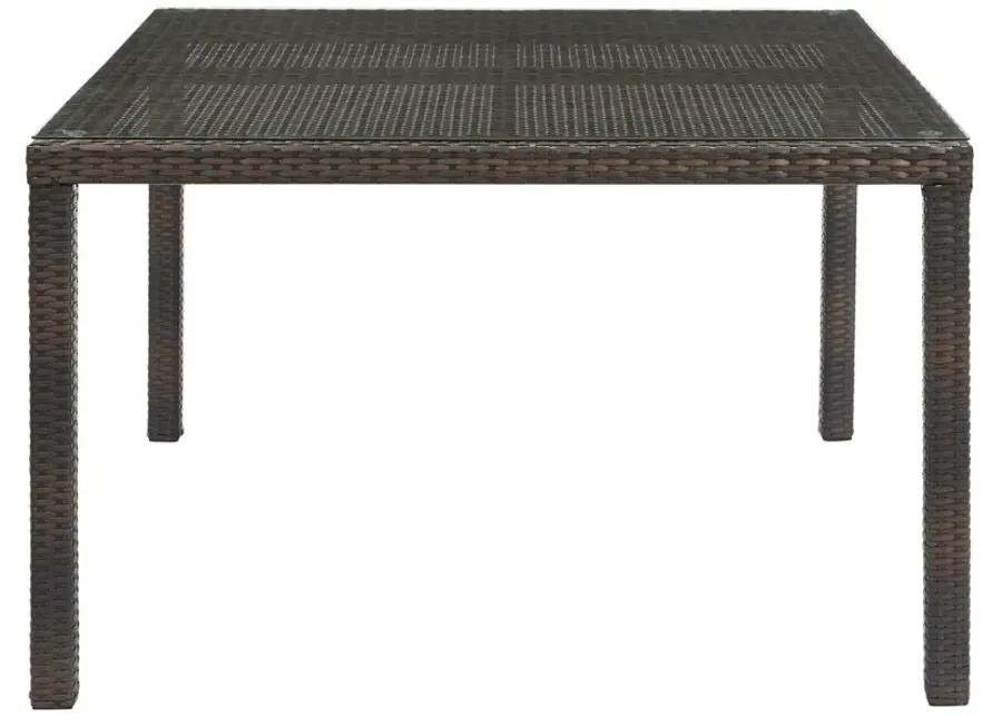 Conduit 47" Outdoor Patio Wicker Rattan Dining Table