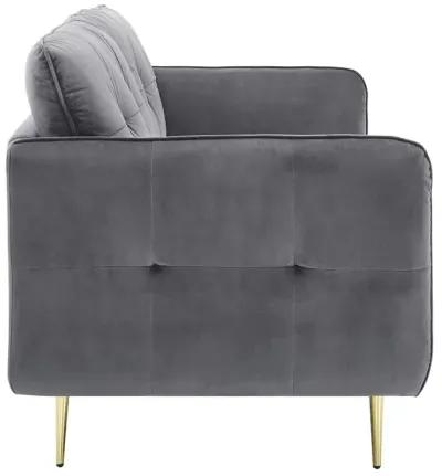 Cameron Tufted Performance Velvet Sofa