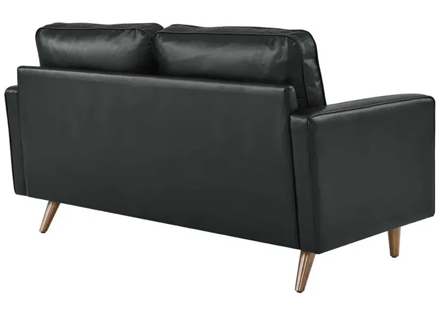 Valour Leather Loveseat