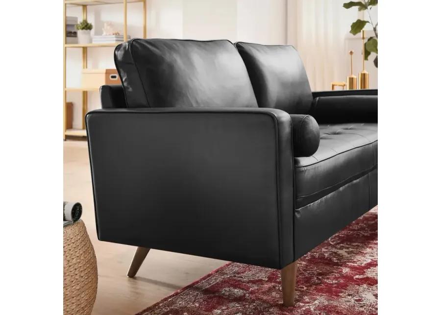 Valour Leather Loveseat