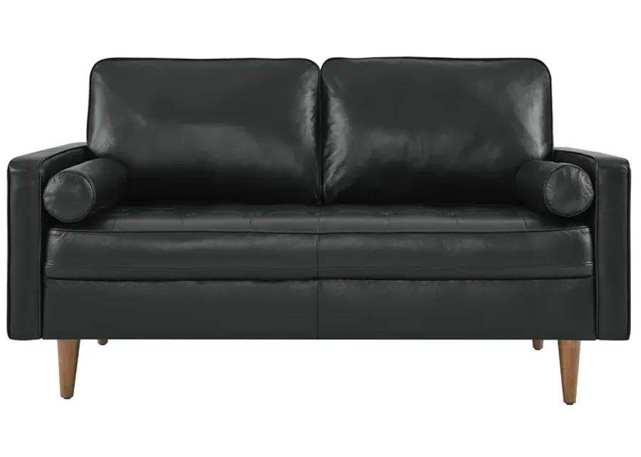 Valour Leather Loveseat