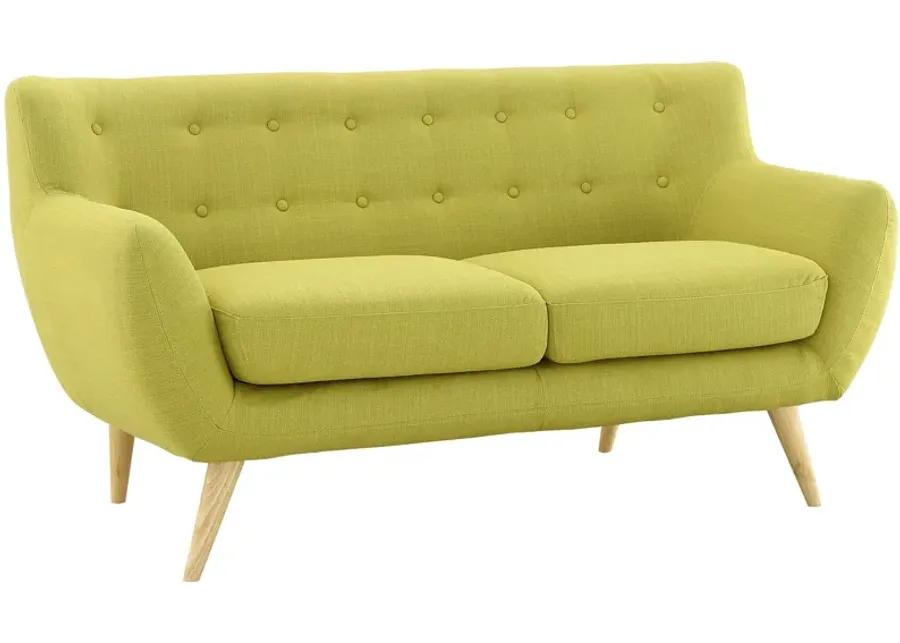 Remark Upholstered Fabric Loveseat