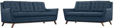 Beguile Living Room Set Upholstered Fabric Set of 2