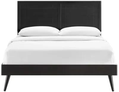 Marlee Twin Wood Platform Bed With Splayed Legs