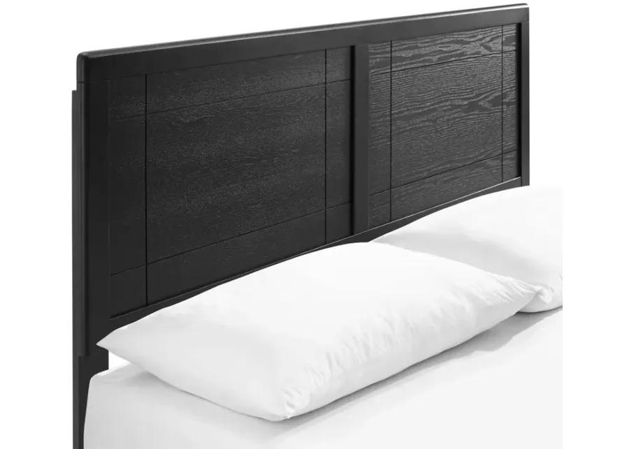 Marlee Twin Wood Platform Bed With Splayed Legs