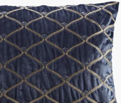 Croscill Classics Aumont Navy Oblong Decor Pillow