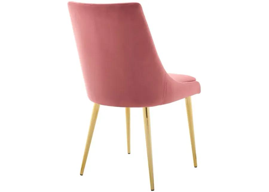 Viscount Modern Accent Performance Velvet Dining Chair