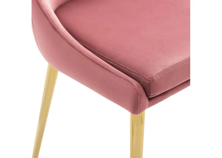 Viscount Modern Accent Performance Velvet Dining Chair