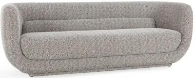 Nico 93" Modern Brick Curved Sofa