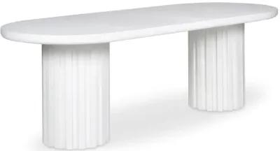 Eris Outdoor Dining Table White