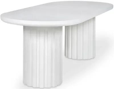 Eris Outdoor Dining Table White