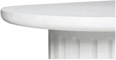 Eris Outdoor Dining Table White