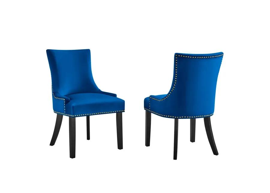 Marquis Performance Velvet Dining Chairs - Set of 2