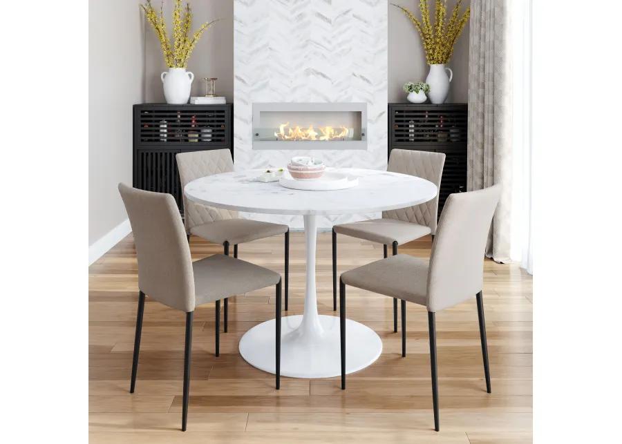 Phoenix Dining Table White