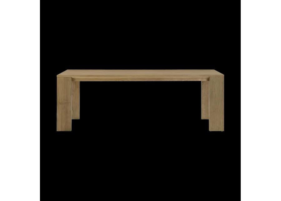 Polly Natural Ash Extendable Rectangular Dining Table