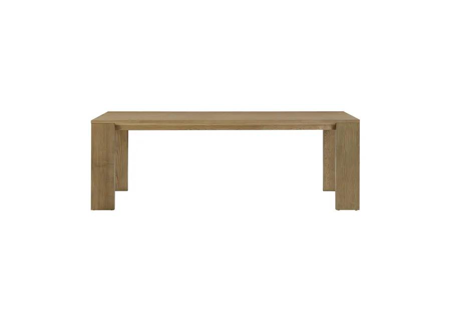 Polly Natural Ash Extendable Rectangular Dining Table