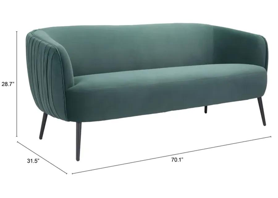 Karan Sofa Green