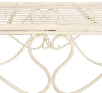 Adina Wrought Iron 51.25-Inch W Outdoor Garden Bench