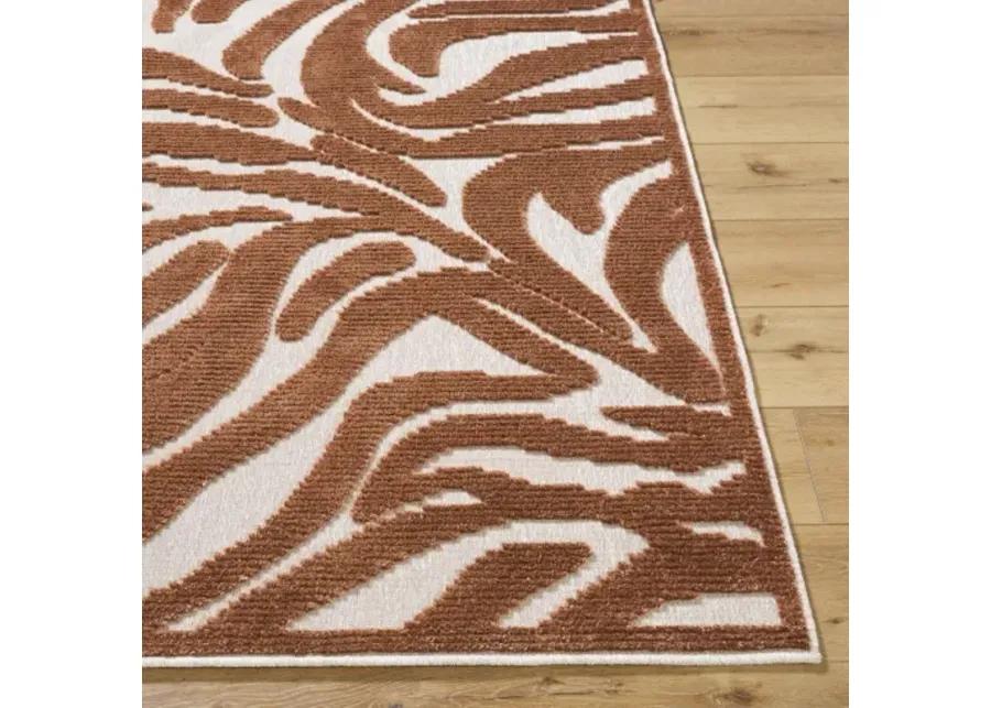 Lyna LYA-2333 5' x 7'2" Machine Woven Rug