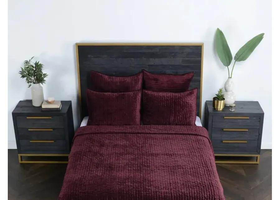 Bari Velvet Port Standard Sham