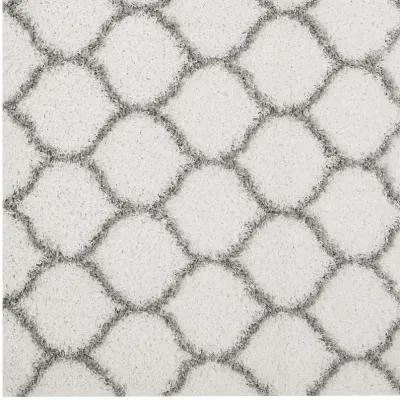 Solvea Moroccan Trellis 5x8 Shag Area Rug