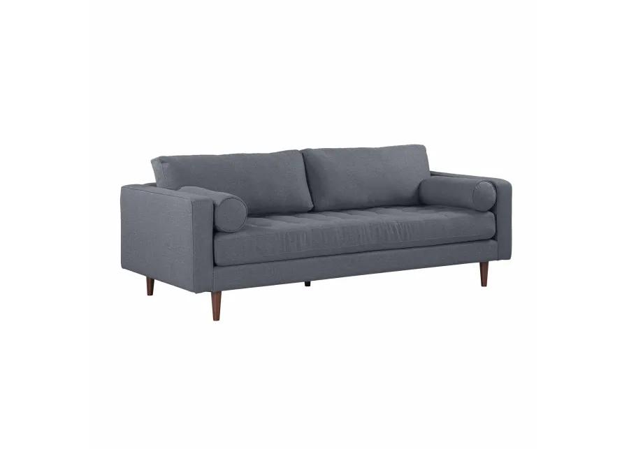 Cave Navy Tweed Sofa