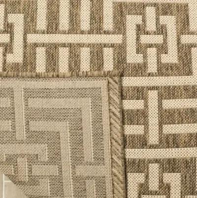 LINDEN 128 Collection LND128D-5 Beige / Cream 5'-3" X 7'-6"