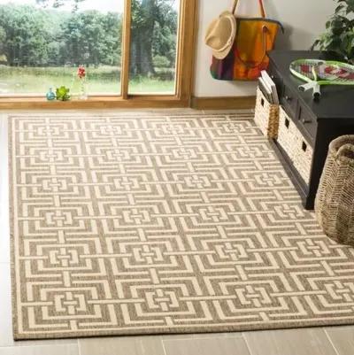 LINDEN 128 Collection LND128D-5 Beige / Cream 5'-3" X 7'-6"