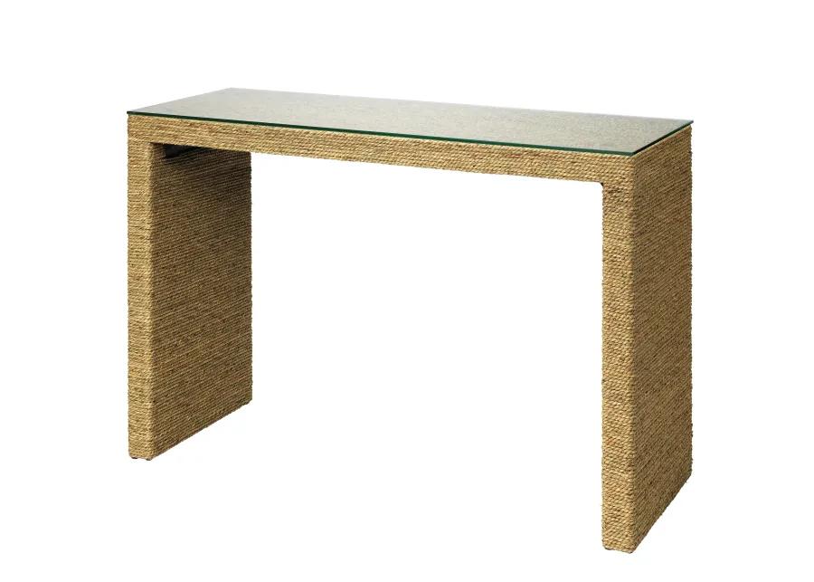 Captain Seagrass Console Table