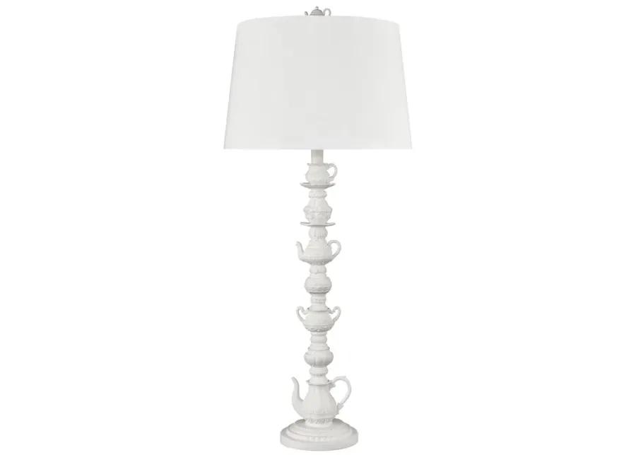 Rosetta Cottage 35" High 1-Light Table Lamp - Matte White