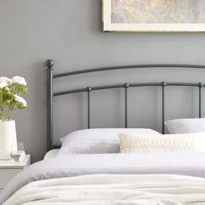 Abigail Queen Metal Headboard