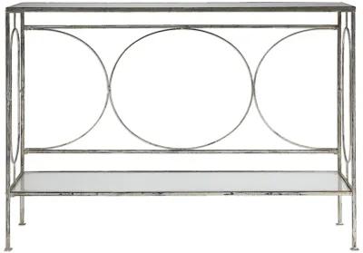 Luano Silver Console Table