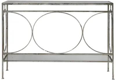 Luano Silver Console Table