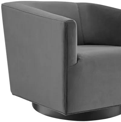 Twist Swivel Chair Performance Velvet Set of 2