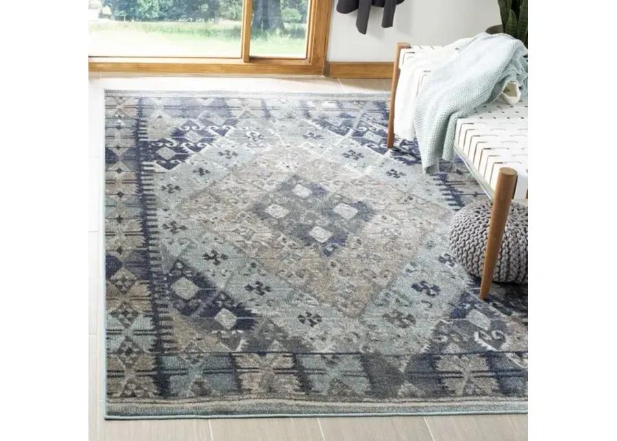 MONTAGE 236 Collection MTG236K-4 Blue / Grey 4' X 6'