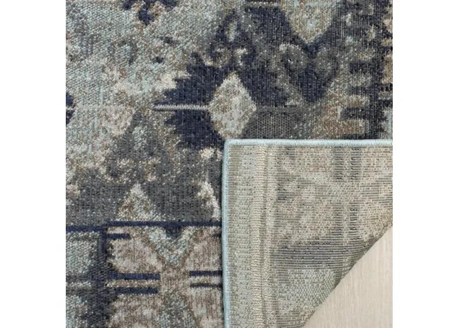 MONTAGE 236 Collection MTG236K-4 Blue / Grey 4' X 6'