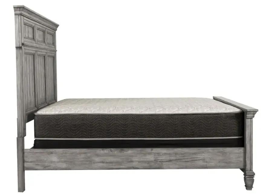 Avenue California King Panel Bed Grey