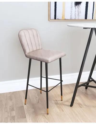 Manchester Barstool (Set of 2) Gray