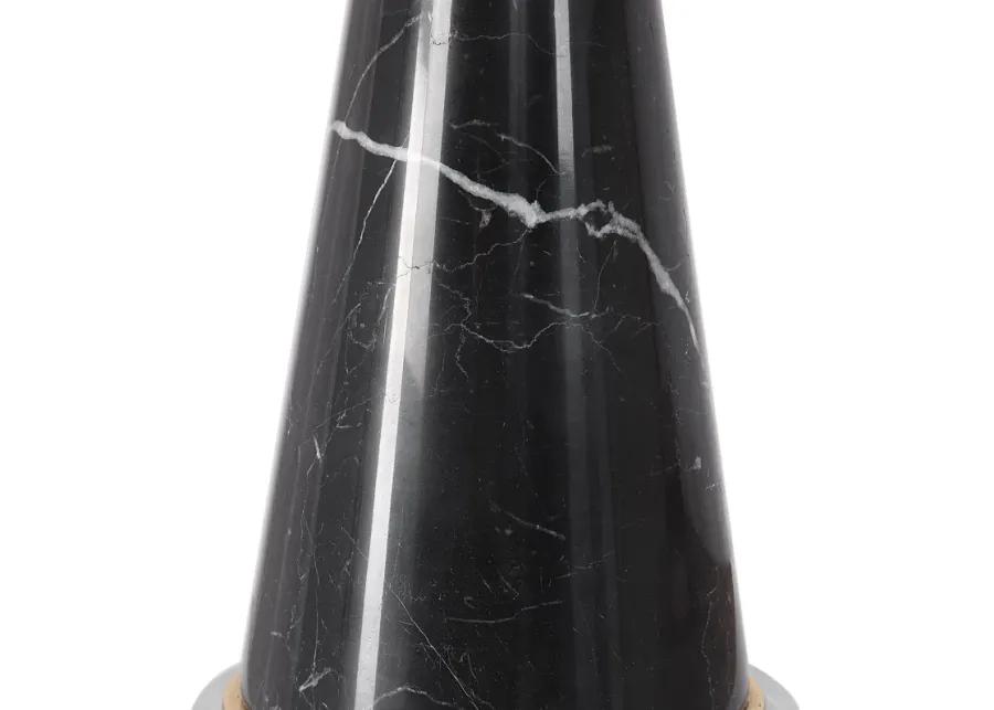 Alastair Black Marble Table Lamp